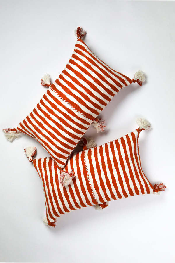 Archive New York Antigua Pillow - Red