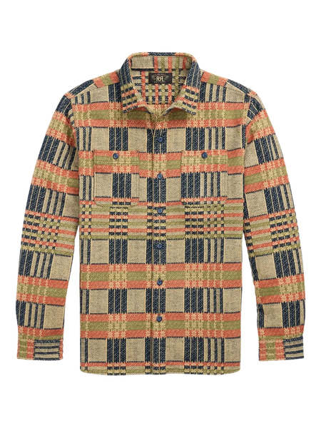 ジャケット・アウター Ripstop Garment Dyed Overshirt Stone Island 2016 Blue Garment Dyed Overshirt - Large