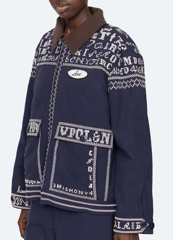 sea New York フード付きブルゾン Mサイズ Sea New York Quilted Jacket by Sea New York - Pickle