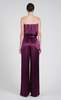 Nonchalant Label May Crop Top - Plum - Thumbnail 4