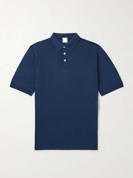 Our Legacy Evening Polo - Livid Blue | Garmentory