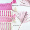 Archive New York Antigua Pillow - Bubblegum Pink Striped - Thumbnail 7