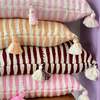 Archive New York Antigua Pillow - Bubblegum Pink Striped - Thumbnail 9