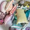 Archive New York Antigua Pillow - Bubblegum Pink Striped - Thumbnail 10