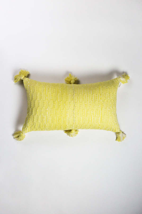 Archive New York Antigua Pillow - Faded Yellow Stripe