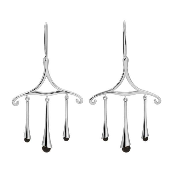 MAANCY Chandelier Scroll Earrings MAANCY Chandelier Scroll Earrings