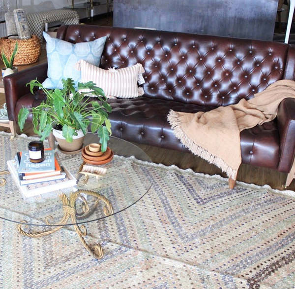 Archive New York Antigua Pillow - Tan