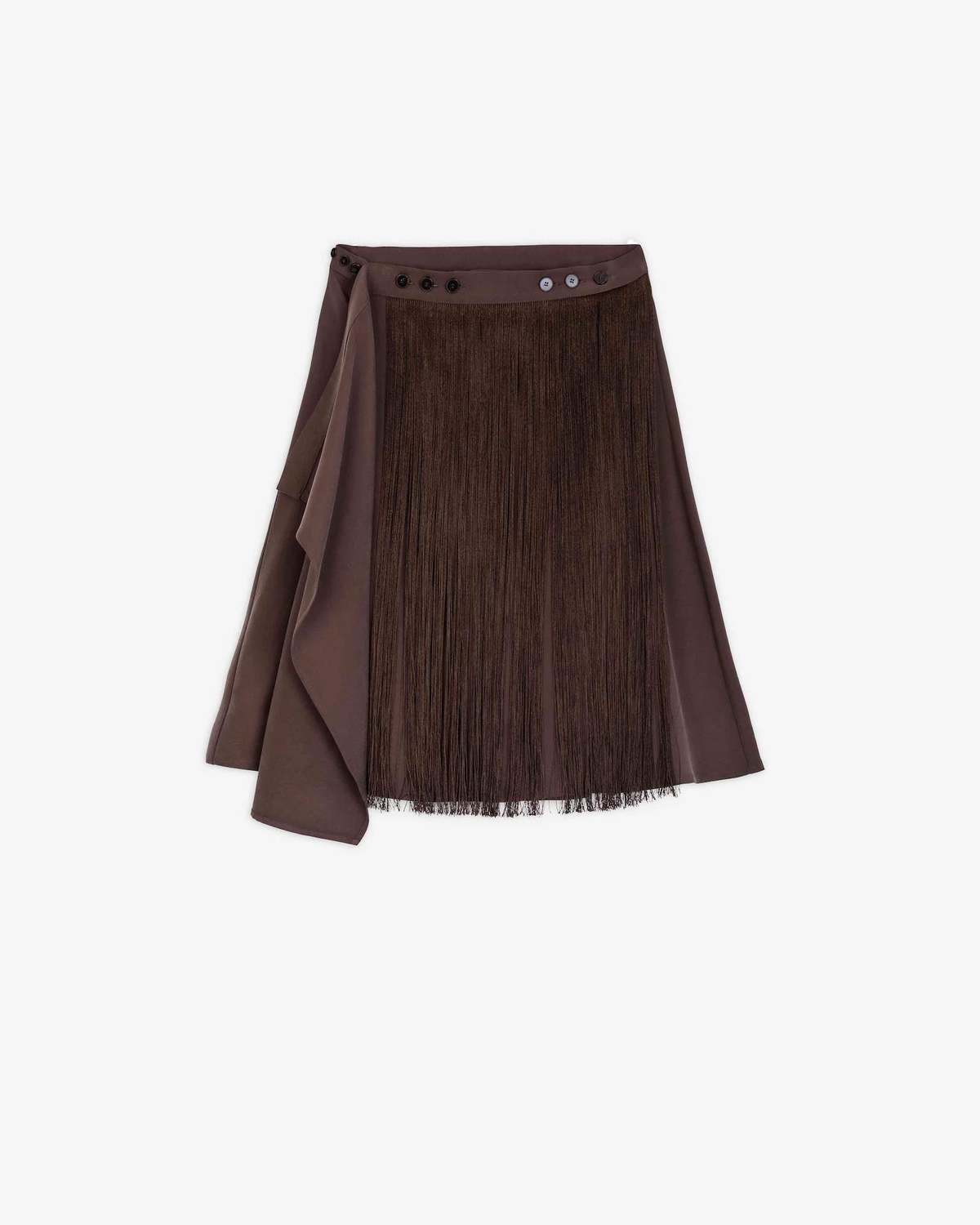 Alysi Short Fringed Skirt - Image 1 of 4