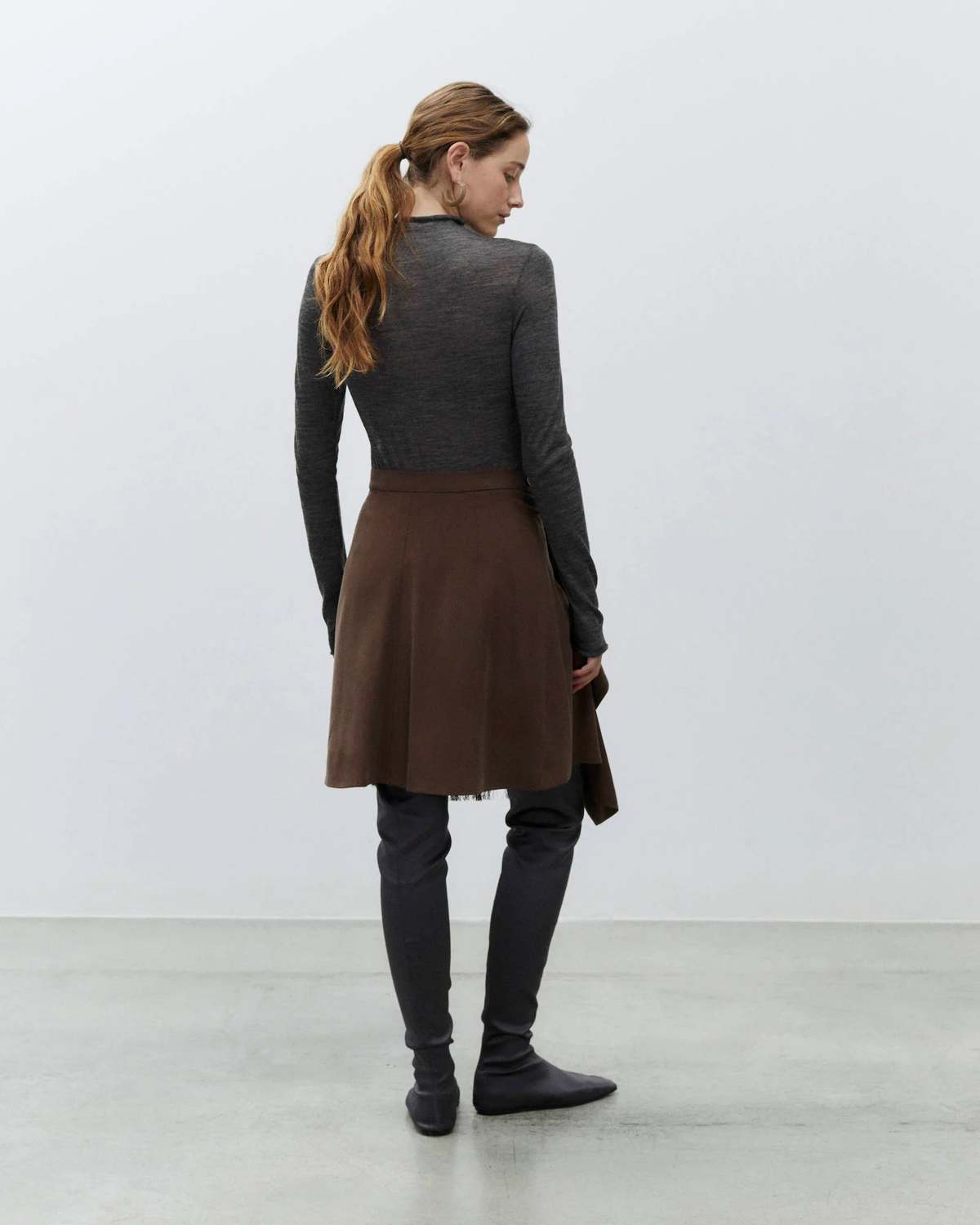 Alysi Short Fringed Skirt - Image 4 of 4