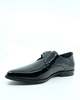 Ernest W. Baker Black Patent Leather Buckle Classic Sharp Toe Shoes - Thumbnail 6