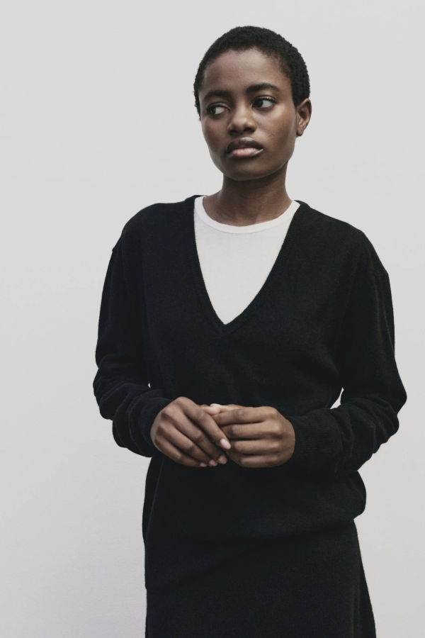 Mijeong Park Cashmere Blend V-Neck Knit