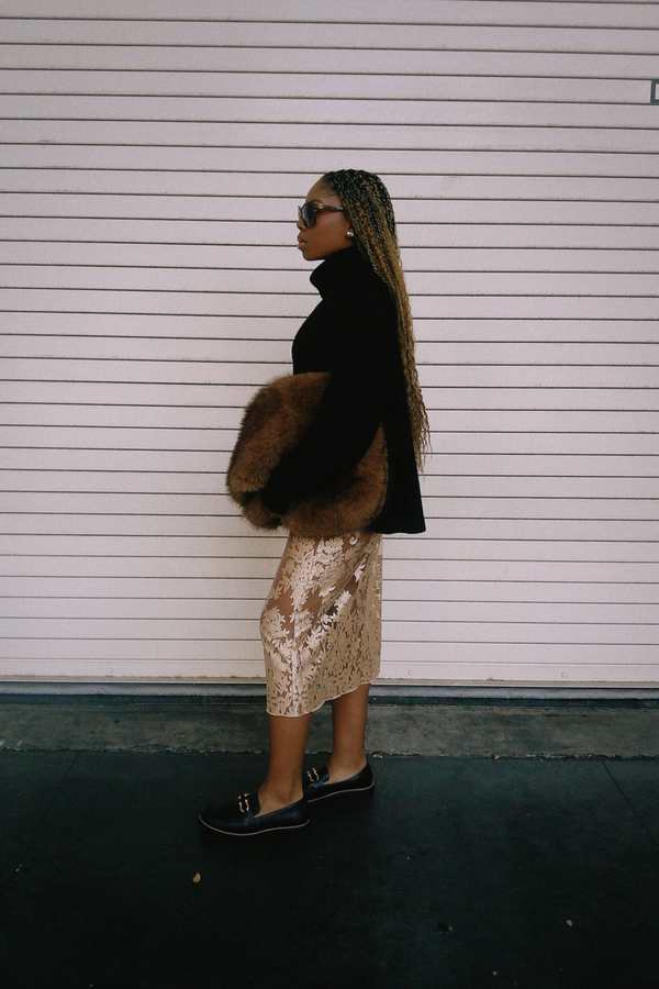 Lindsay Nicholas New York Lace Skirt