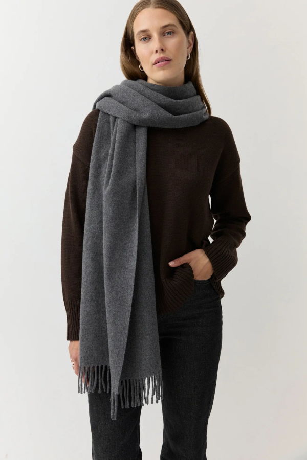 The Slow Label Woven Scarf