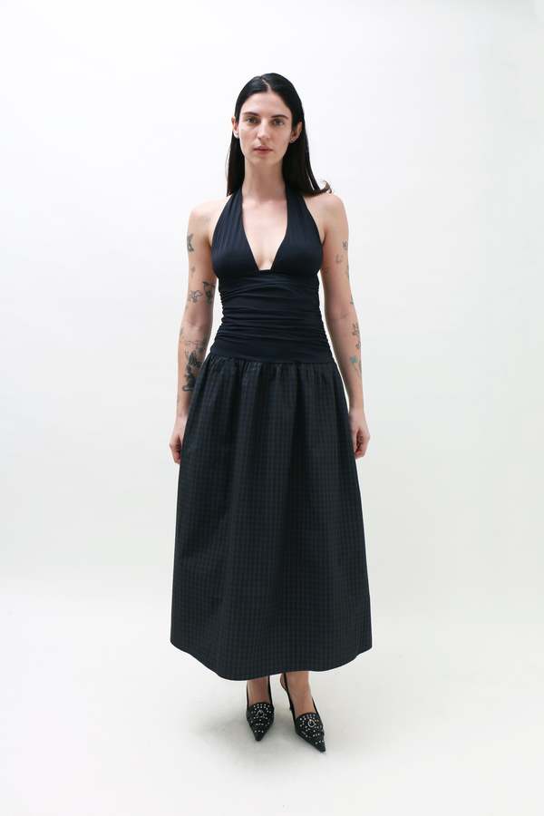 black parade dress Cord Parade Dress 2.0 SS M / Black & White / Embroidery