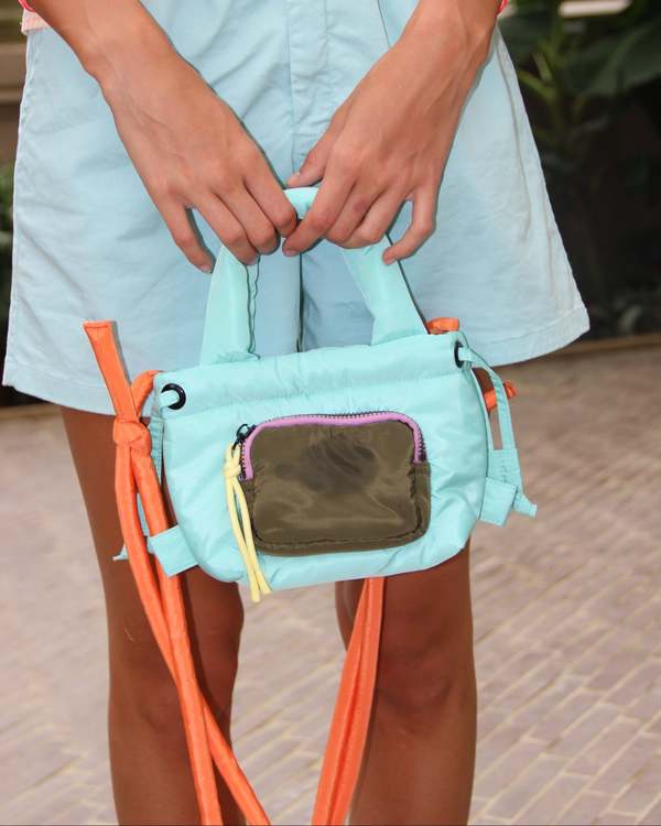 Dr. Bloom Flip Bag - Aqua Dr. Bloom Flip Bag - Aqua