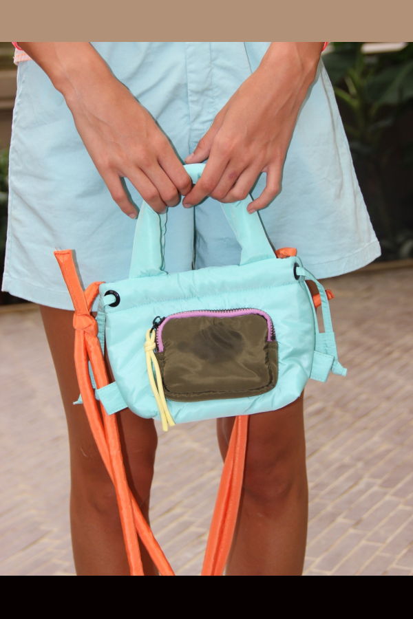 Dr. Bloom Flip Bag - Aqua
