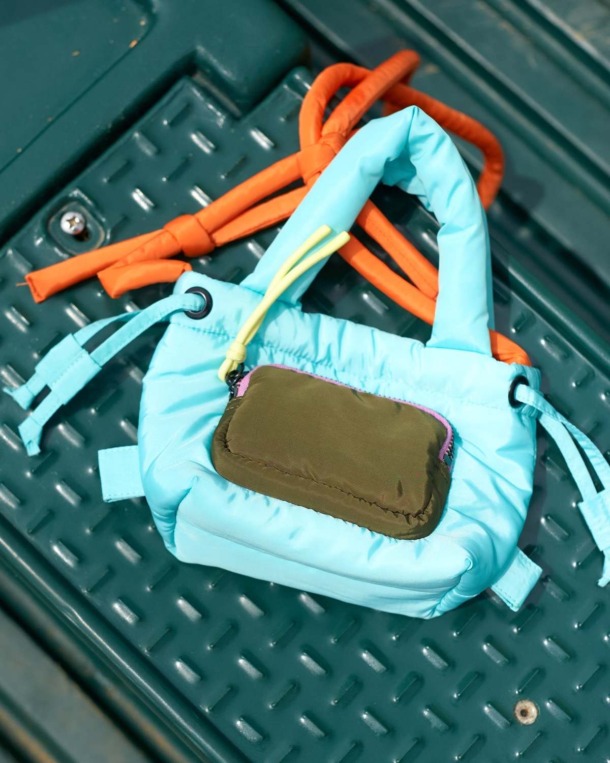 Dr. Bloom Flip Bag - Aqua - Image 2 of 4