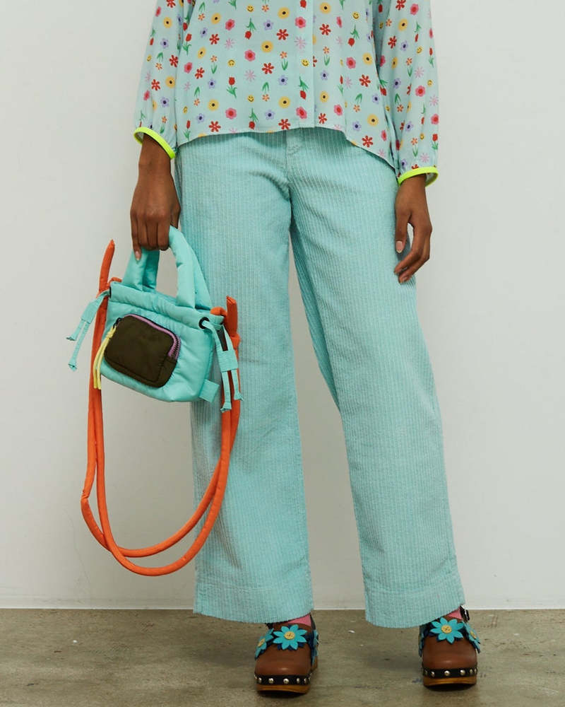 Dr. Bloom Flip Bag - Aqua