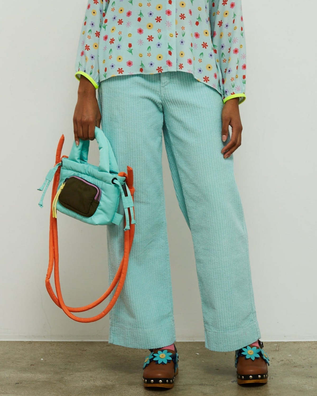 Dr. Bloom Flip Bag - Aqua - Image 3 of 4