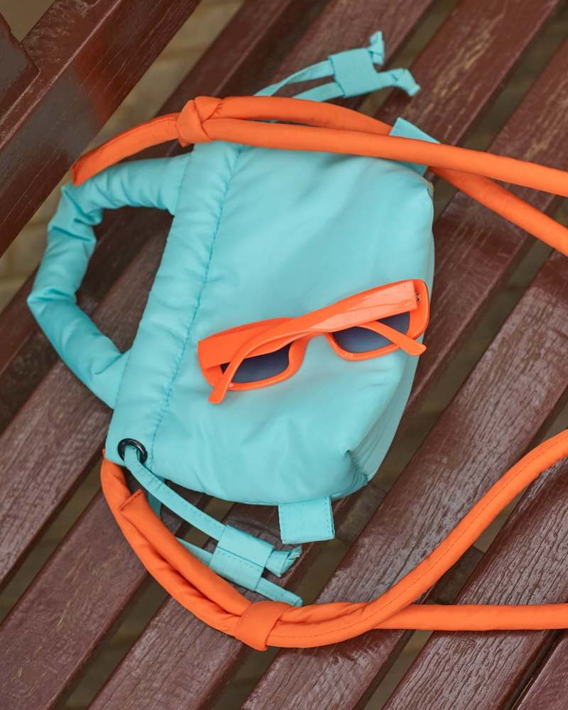 Dr. Bloom Flip Bag - Aqua