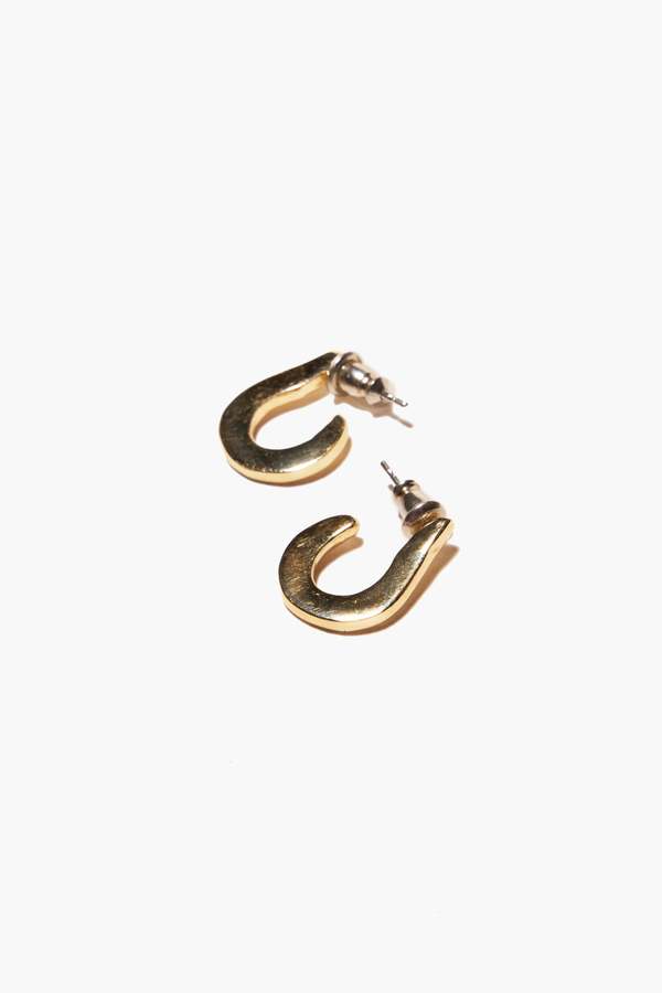 Odette New York Buckle Hoops Earrings