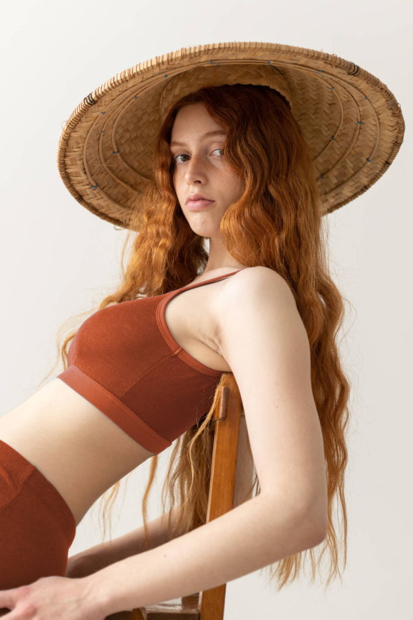 TA-CT Halti Crop Top - Rust