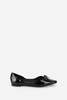 "INTENTIONALLY __________." Cecilia Patent Ballet Flat - Black - Thumbnail 6