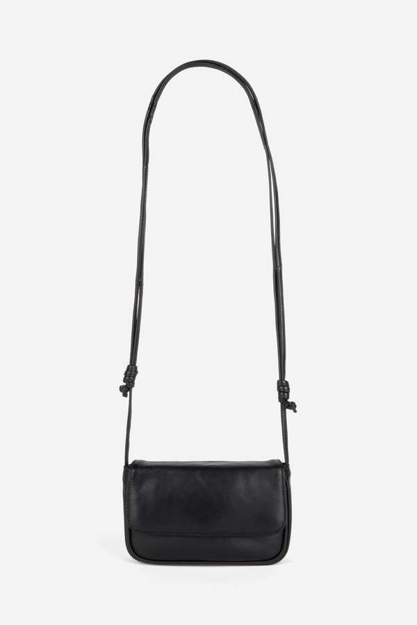 INTENTIONALLY __________. Orleans Leather Mini Crossbody Bag