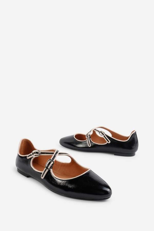 "INTENTIONALLY __________." Vandam Mary Jane Ballet Flat