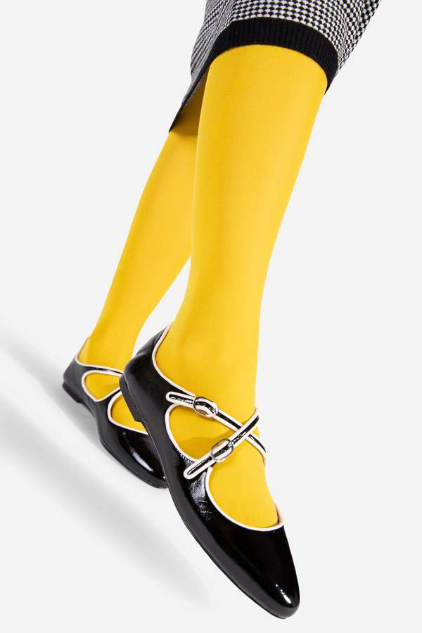 "INTENTIONALLY __________." Vandam Mary Jane Ballet Flat