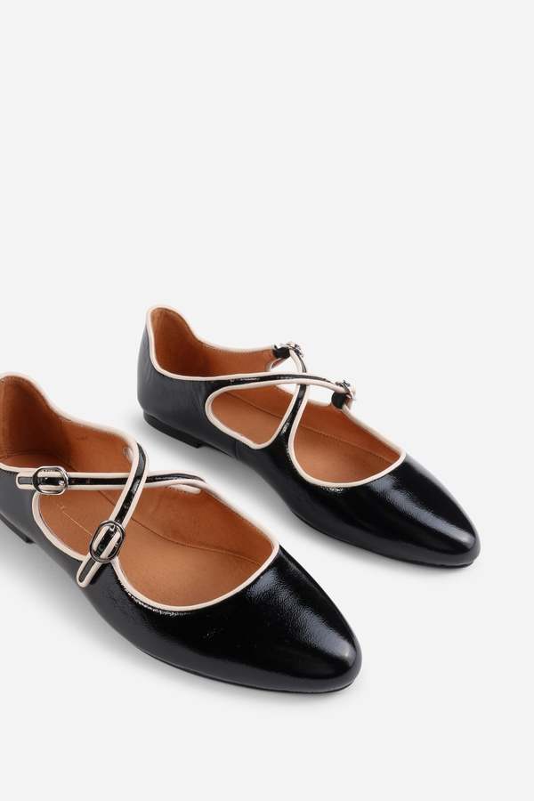 "INTENTIONALLY __________." Vandam Mary Jane Ballet Flat