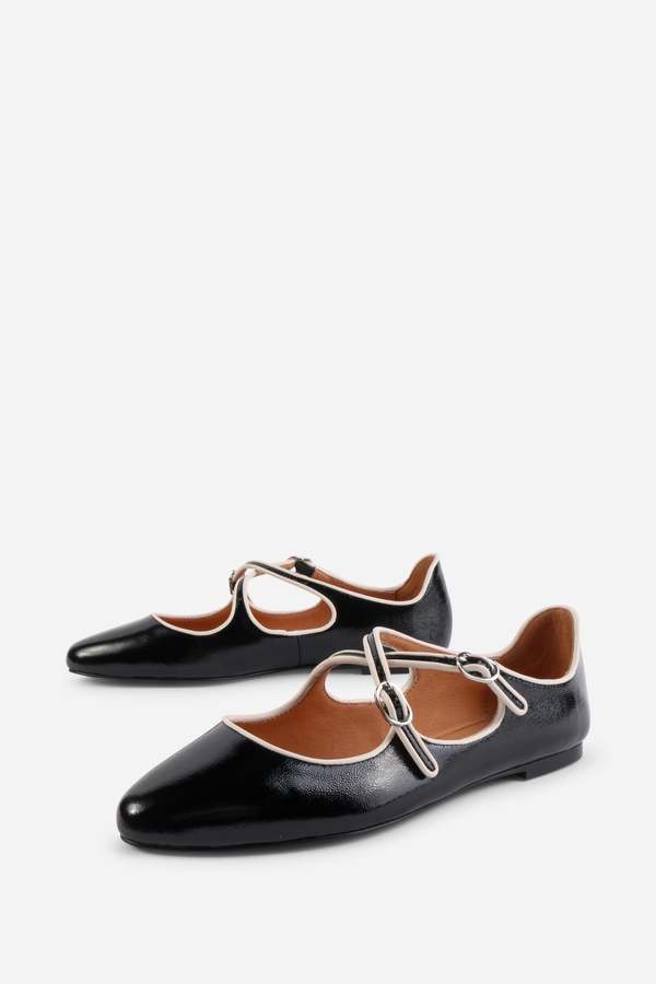 "INTENTIONALLY __________." Vandam Mary Jane Ballet Flat