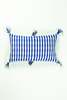 Archive New York Antigua Pillow - Medium Blue Solid - Thumbnail 7