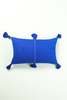 Archive New York Antigua Pillow - Medium Blue Solid - Thumbnail 9