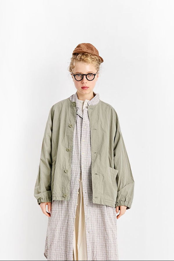 Veritecoeur Vegetable-dyed Shirt Jacket