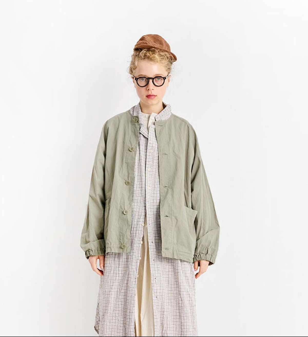 Veritecoeur Vegetable-dyed Shirt Jacket - Image 1 of 4