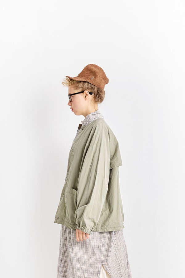 Veritecoeur Vegetable-dyed Shirt Jacket