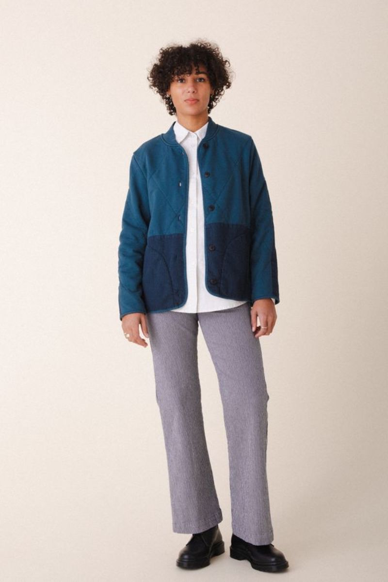 Prairie Underground Long Smithy Pant - Oyster Stripe