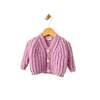 KIDS Pequeno Tocon Baby Rap Cardigan - Lilac Purple - Thumbnail 1