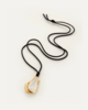 The Mix Shoes & Accessories Egret Rope Necklace - Thumbnail 3