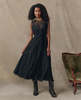 The Great. Keepsake Lace Column Dress - Thumbnail 1