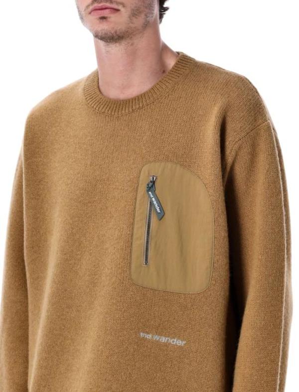 and wander Sweater - Beige