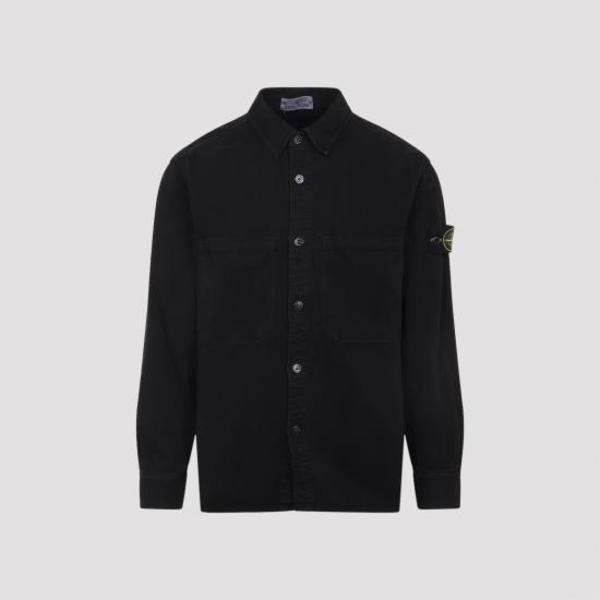 Stone Island Long Top - Black