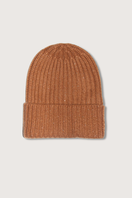HURRAY Cashmere Sailor Beanie - Golden | Garmentory display picture 3
