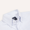 drakes Ticking Stripe Button Down Oxford Shirt - Thumbnail 2