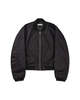 FFFPOSTALSERVICE Darted Ma-1 Bomber Jacket - Black - Thumbnail 1