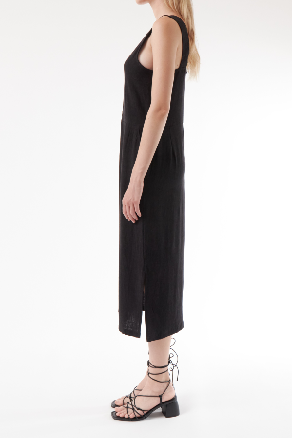 Colmillo de Morsa Laureen Dress - Black