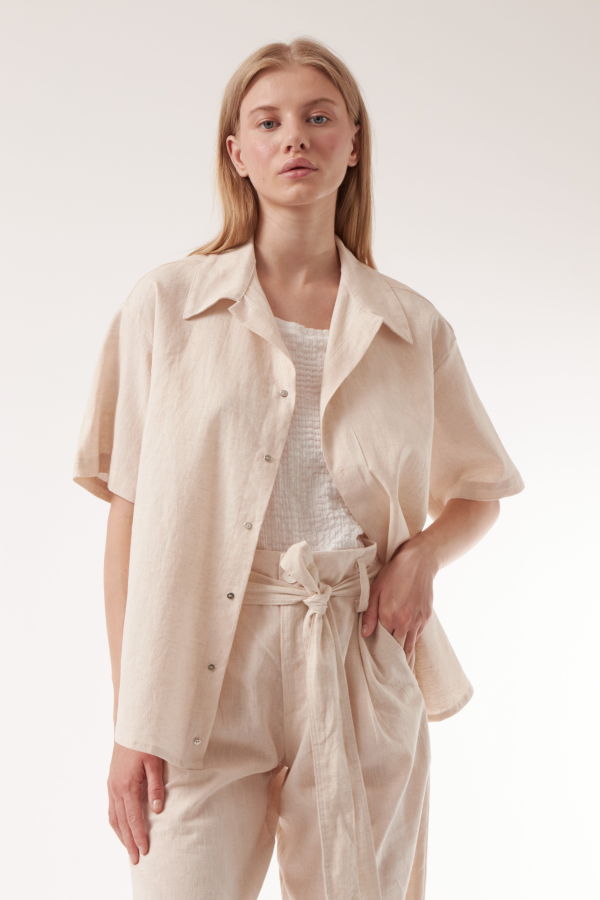 Colmillo de Morsa Linen Shirt