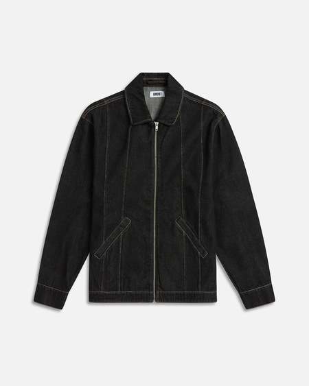 Common Divisor Vale Jacket - Black Denim | Garmentory