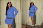 Gil Rodriguez Long Sleeve Bellevue Mini Dress - Thumbnail 2